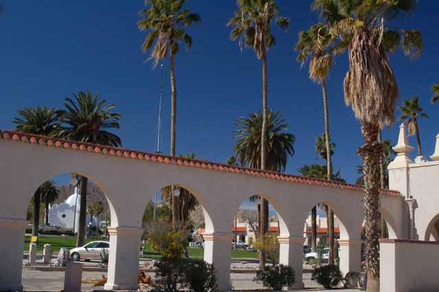 Ajo's historic plaza